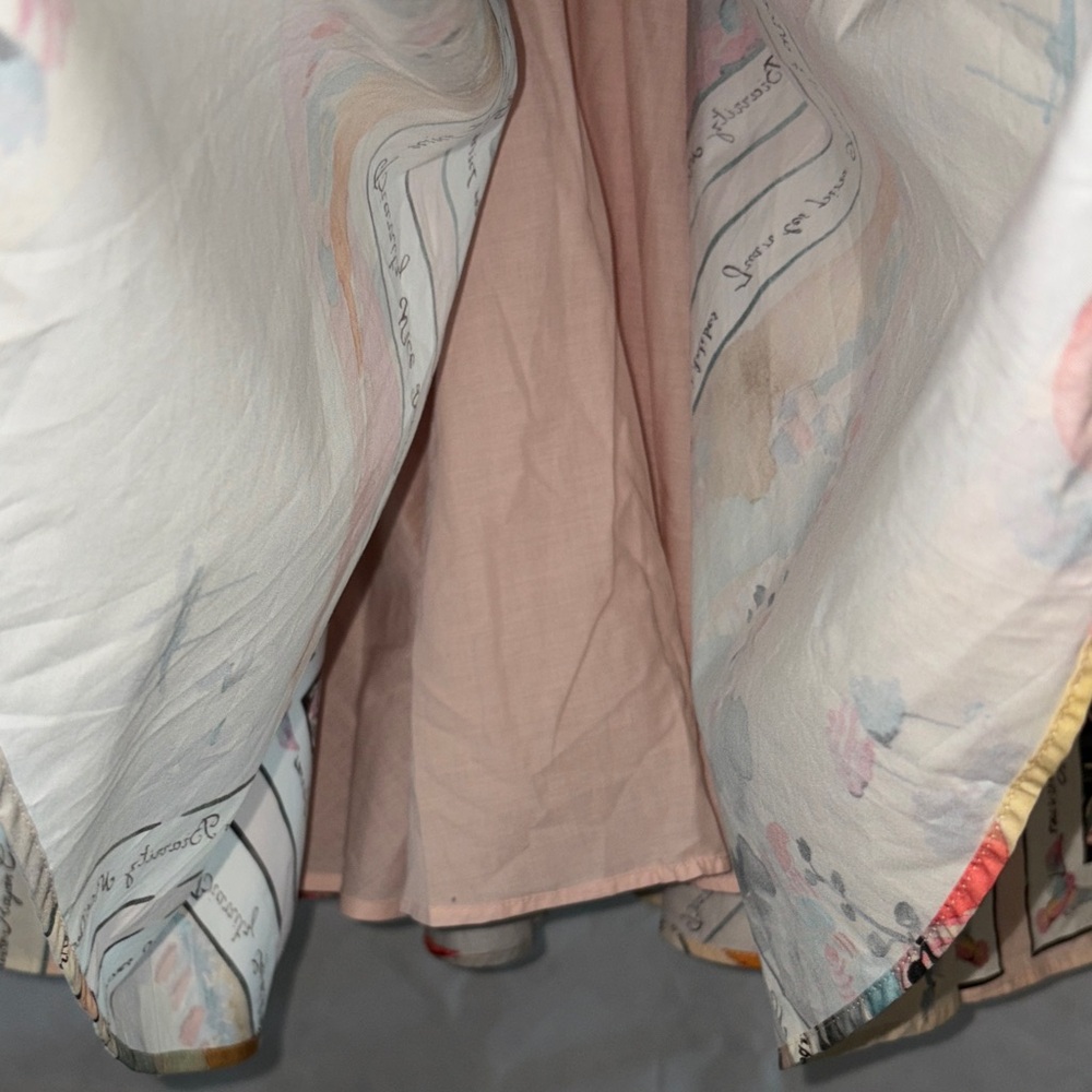 Floral Print Pleated Skirt - Picture 7 of 7